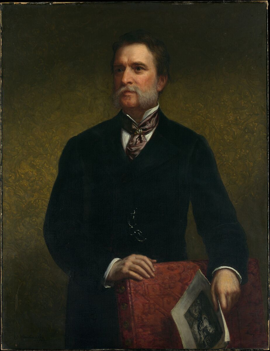 John Taylor Johnston, Daniel Huntington (American, New York 1816–1906 New York), Oil on canvas, American 