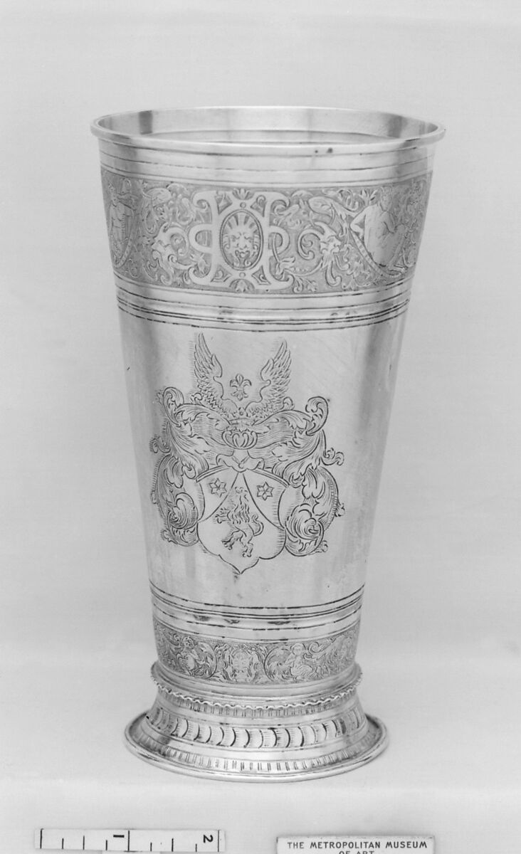 Beaker, Silver, German, Augsburg 