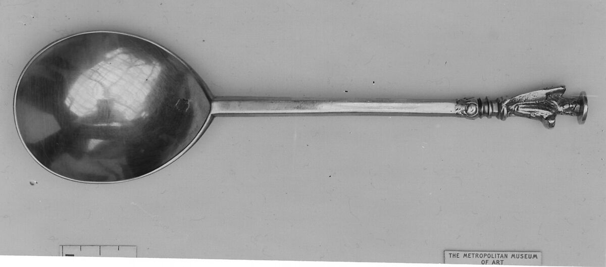 Apostle spoon, Silver gilt, British, London 
