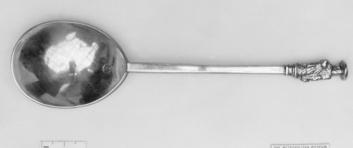 Apostle spoon, Silver gilt, British, London 