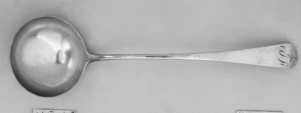 Ladle, John Lambe (active 1774–96), Silver, British, London 