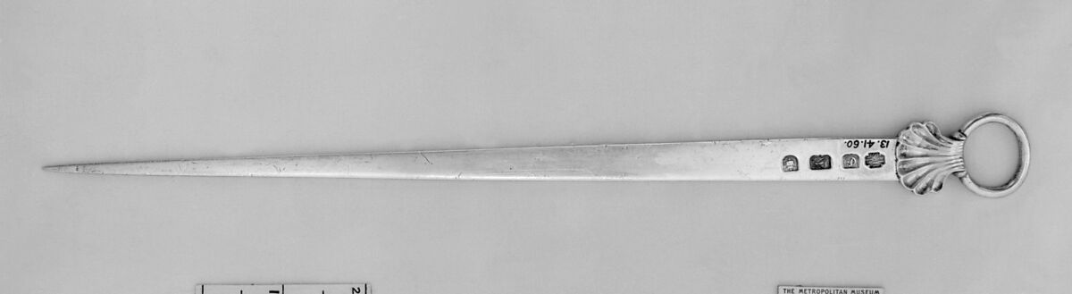 Skewer, Samuel Herbert (active 1747–73), Silver, British, London 