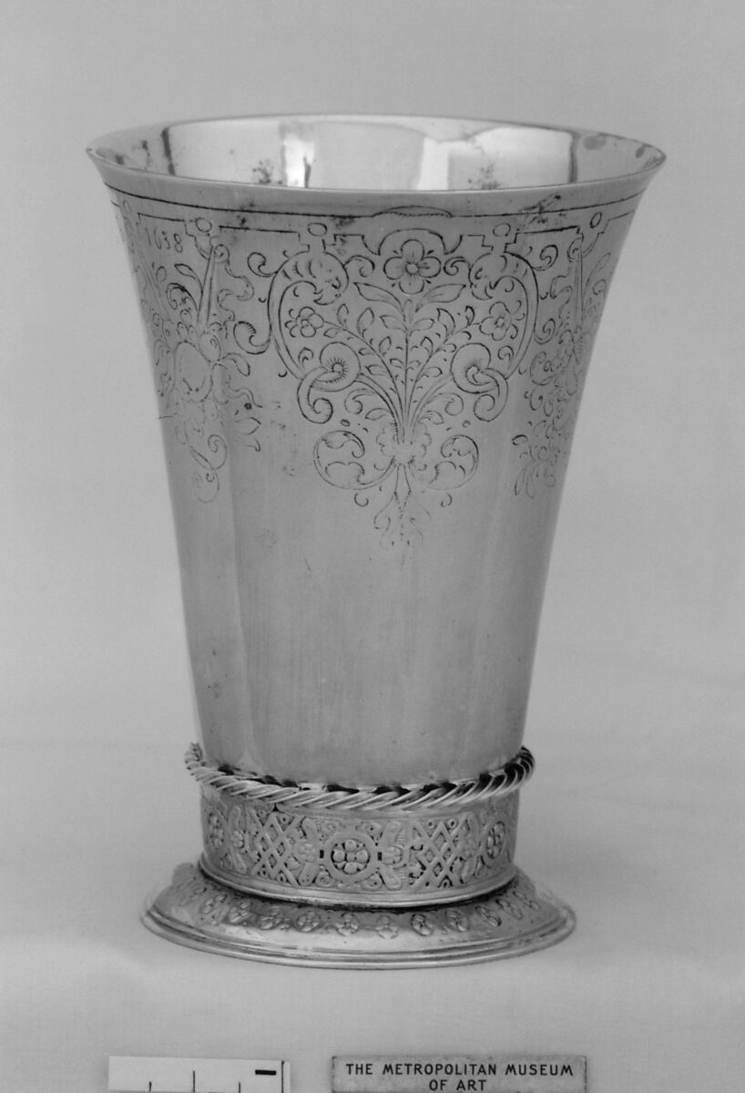Beaker, Silver gilt, Dutch, possibly Groningen