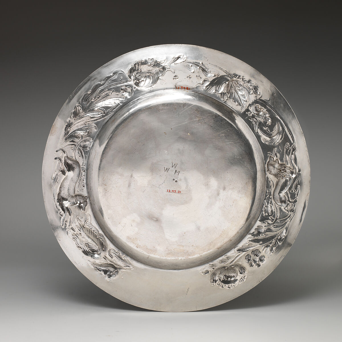 Plate, Silver, British, London