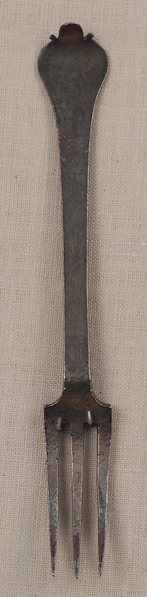 Fork, Lawrence Coles (active 1669–1714), Silver, British, London