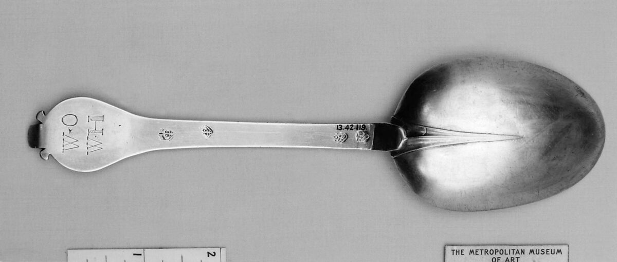Spoon, Silver, British, Provincial 
