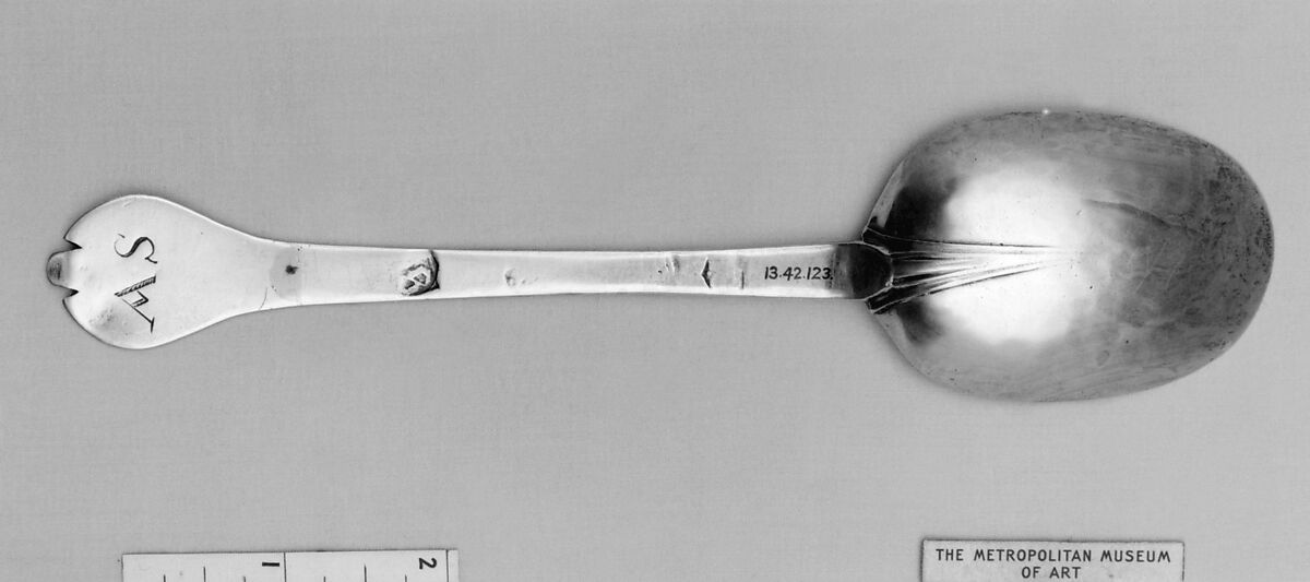 Spoon, I. G., London (ca. 1695–1696), Silver, British, London 