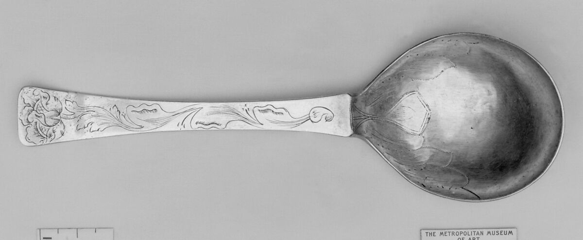 Spoon, Thomas Nilsen (recorded 1634–74), Silver, Danish, Køge, Sjaelland 