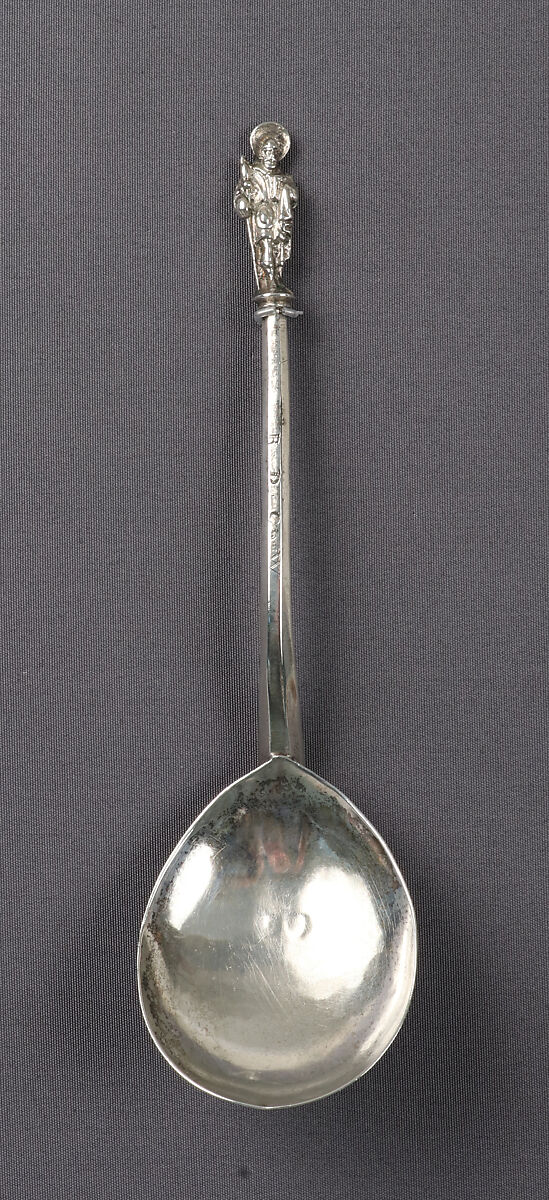 Apostle spoon, Probably by Johannes I Weber (master 1642, died 1680), Silver, Swiss, Zurich 