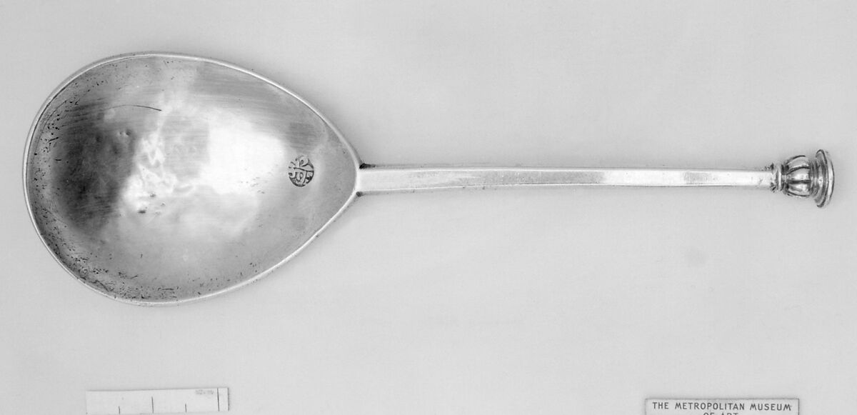 Seal-top spoon, Possibly by Robert Beckwith, Silver, British, York 