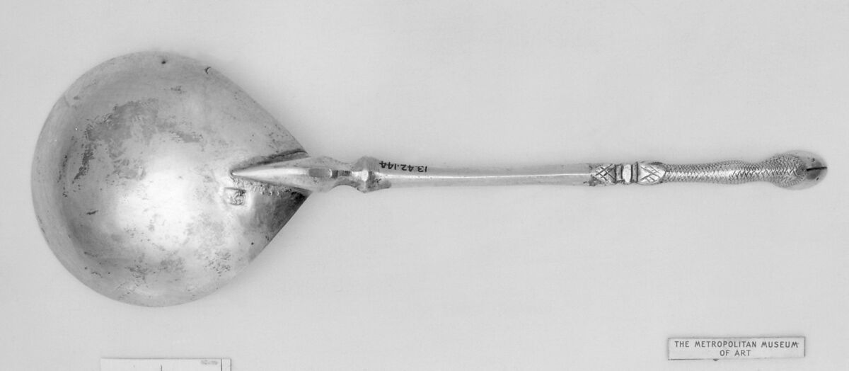 Hoof-top spoon, Silver, Dutch 