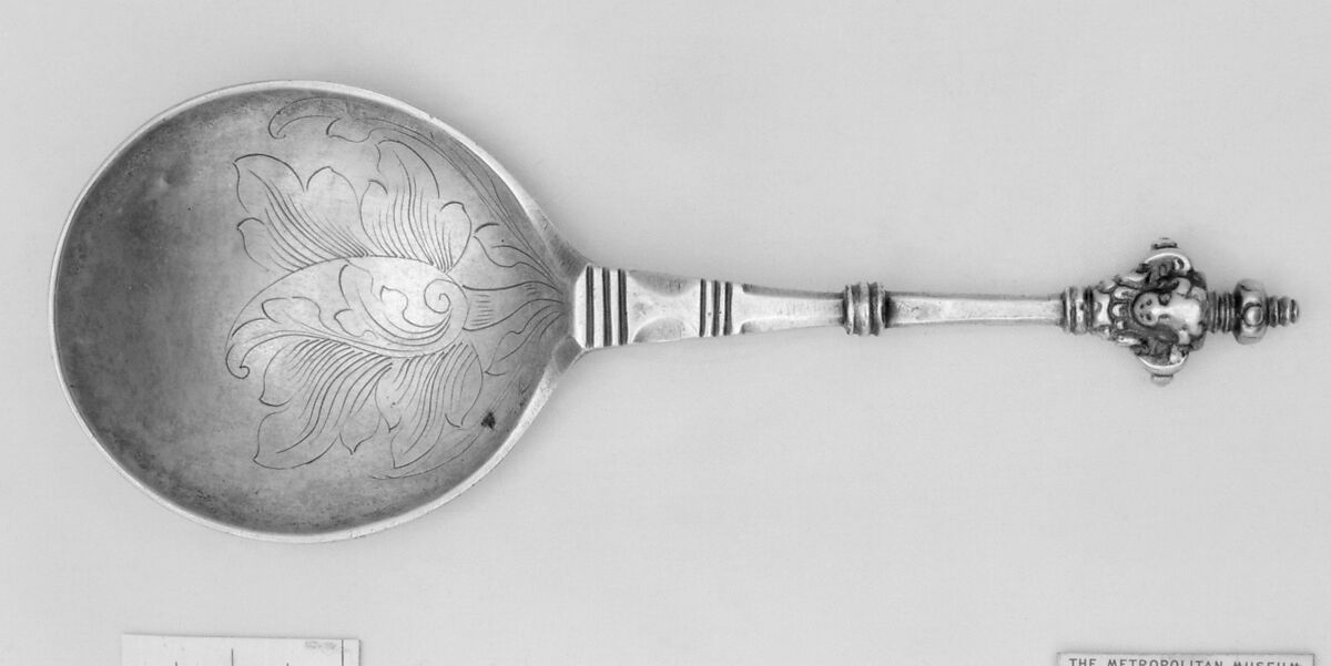 Spoon, Johan Svensson Berg (1719–1745), Silver, Swedish, Norrkoping