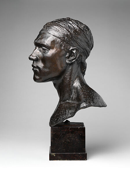 Head of a Spanish Peasant, Gertrude Vanderbilt Whitney (American, New York 1875–1942 New York), Bronze, American