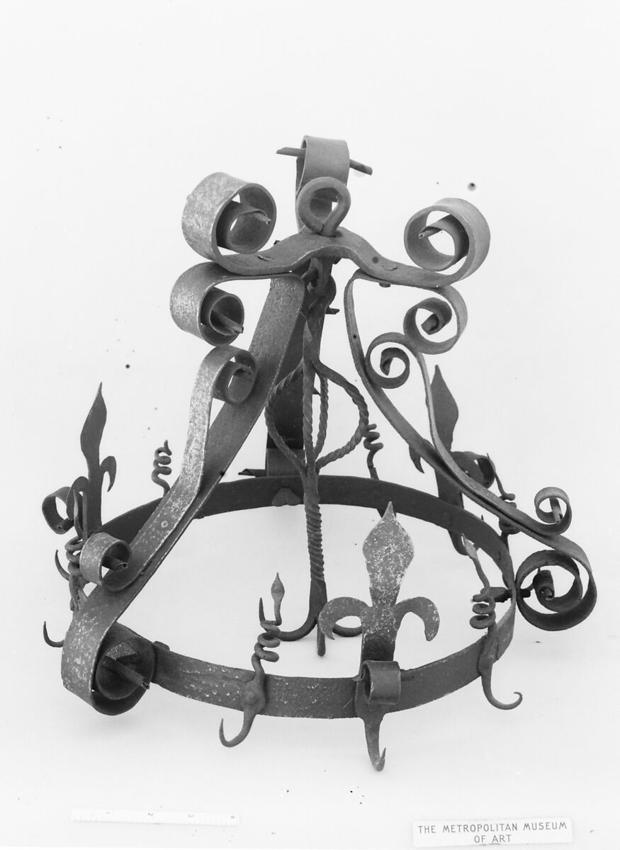 Game rack (Couronne D'office), Iron, possibly French 
