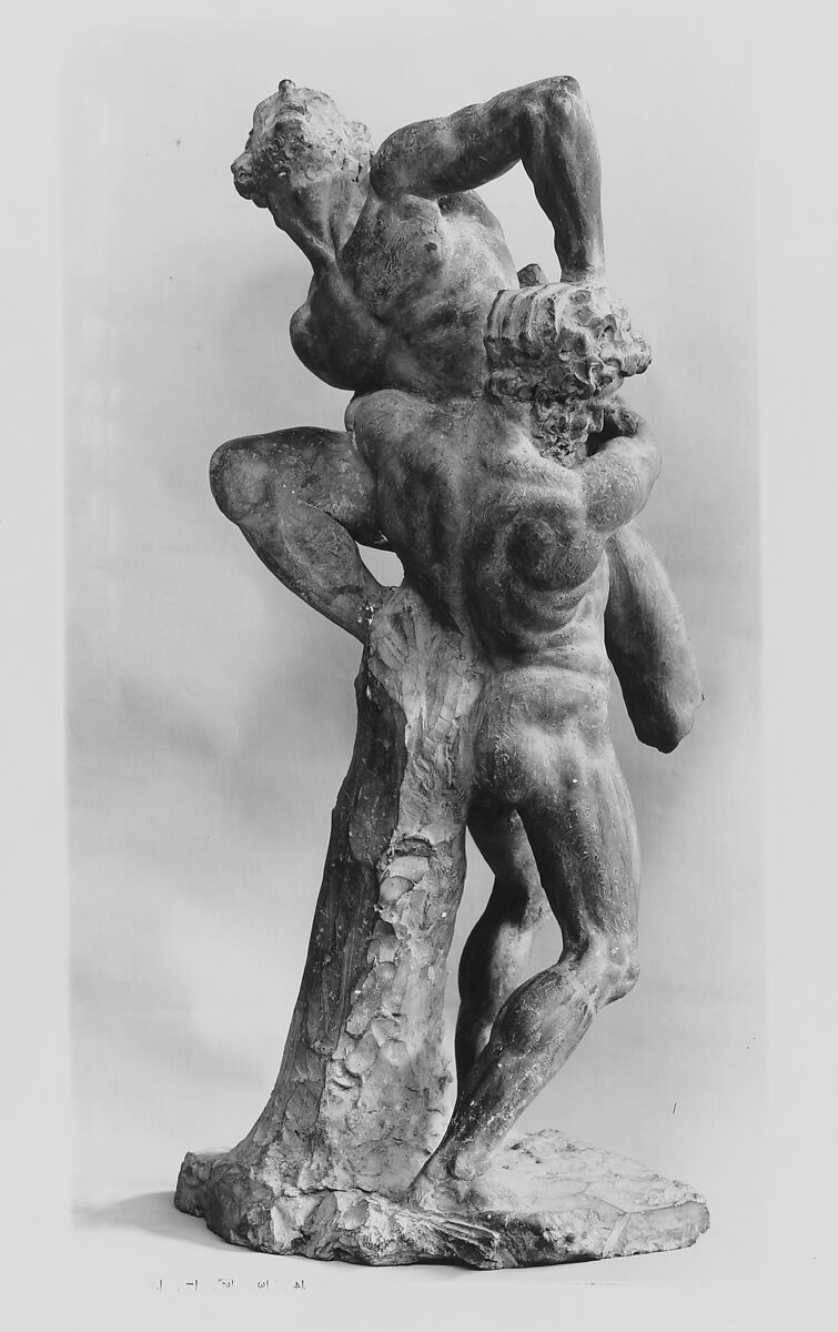 Hercules and Antaeus, Style of Giambologna (Netherlandish, Douai 1529–1608 Florence), Terracotta, Italian, Florence