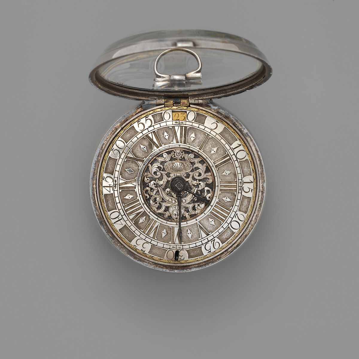 Calendar watch, Watchmaker: Gabriel-Joseph Moillet (1681–1757, master 1706), Silver, British, London