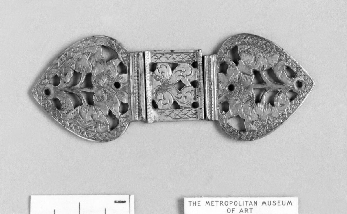 Book clasp, Silver gilt, possibly Dutch 