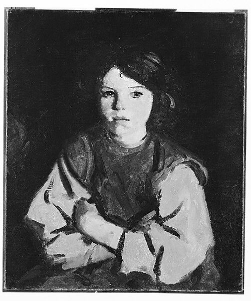 Portrait of a Girl, Robert Henri (American, Cincinnati, Ohio 1865–1929 New York), Oil on canvas, American 
