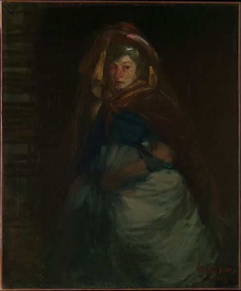 The Old Duchess, George Luks (American, Williamsport, Pennsylvania 1866–1933 New York), Oil on canvas, American 