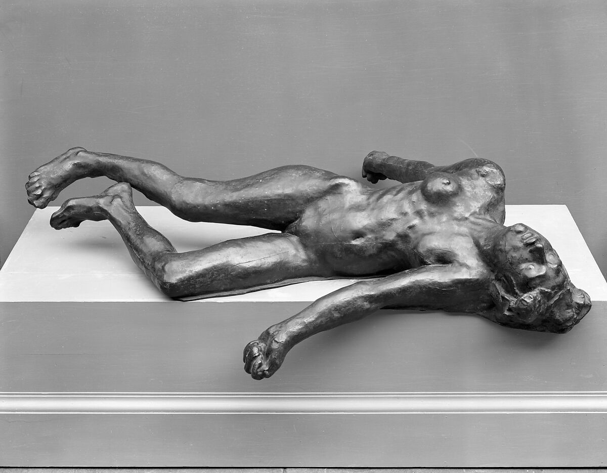 The Martyr, Auguste Rodin (French, Paris 1840–1917 Meudon), Bronze, French 