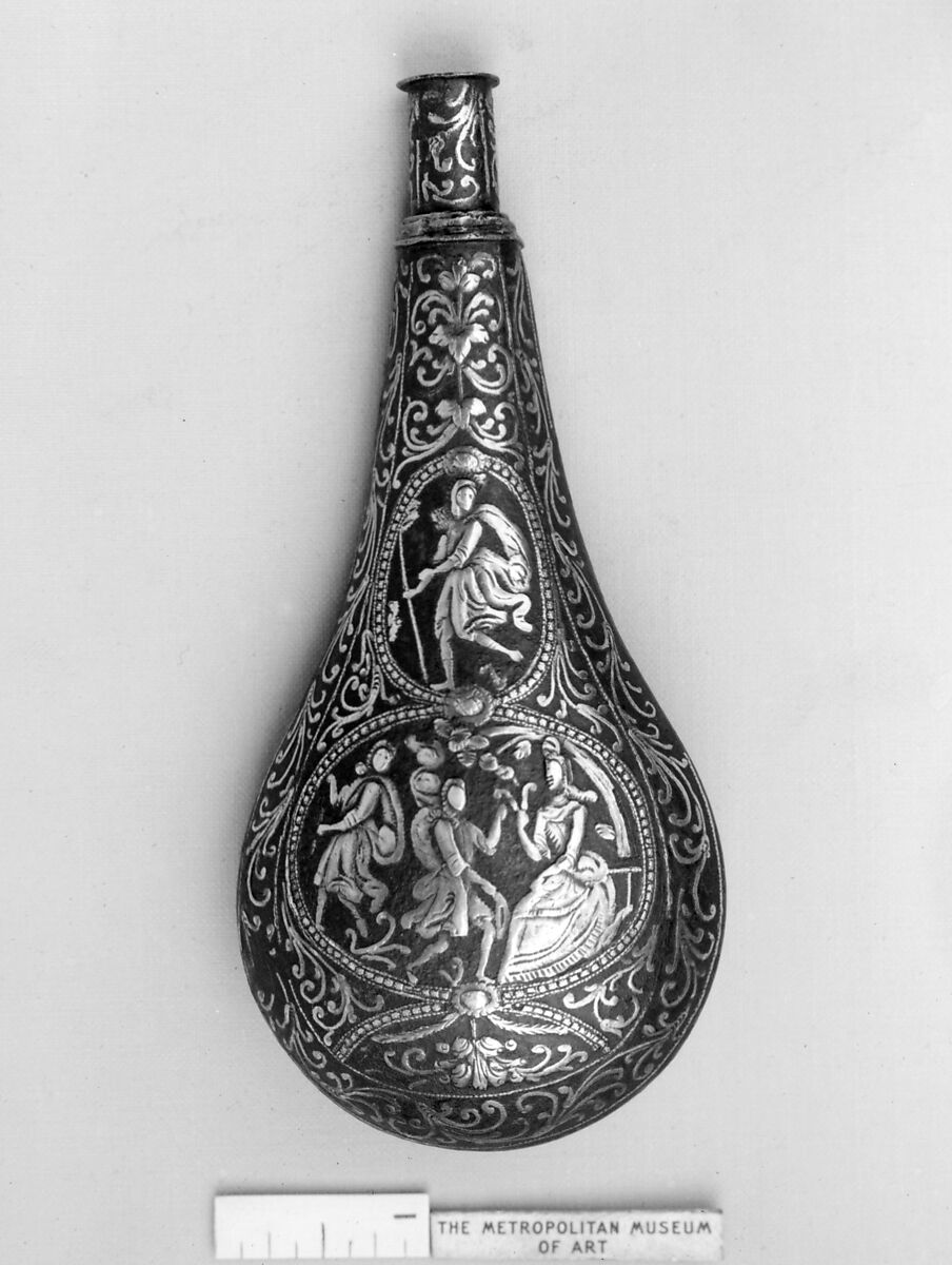 Snuff bottle, Iron, German 