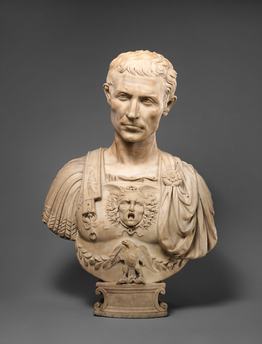 Julius Caesar, Andrea di Pietro di Marco Ferrucci (Italian, Fiesole 1465–1526 Florence), Marble, Italian, Florence 