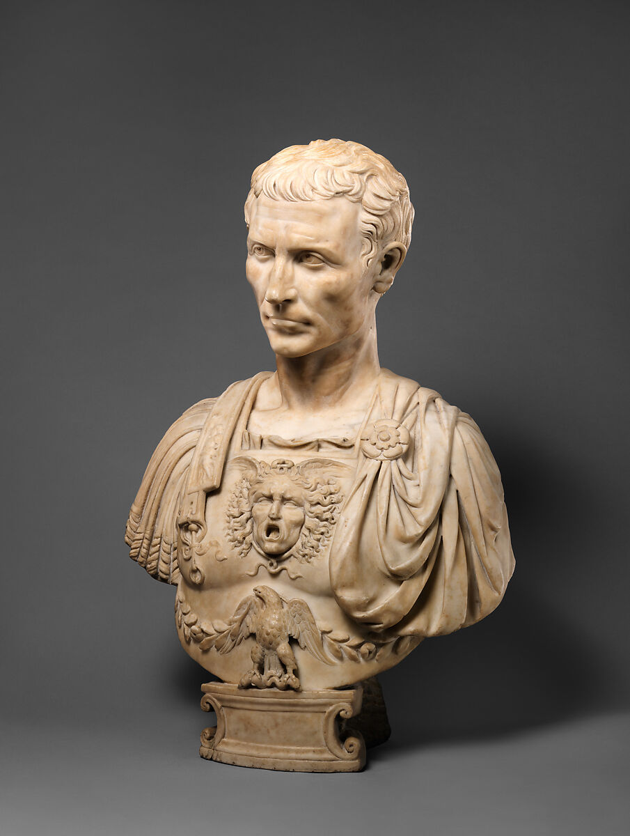 Julius Caesar, Andrea di Pietro di Marco Ferrucci (Italian, Fiesole 1465–1526 Florence), Marble, Italian, Florence