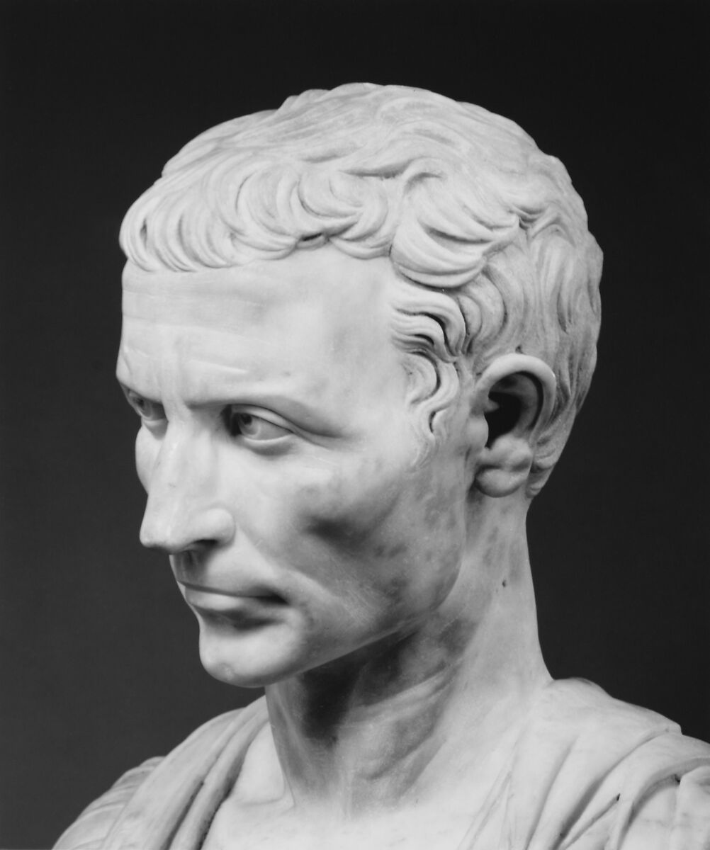 Julius Caesar, Andrea di Pietro di Marco Ferrucci (Italian, Fiesole 1465–1526 Florence), Marble, Italian, Florence