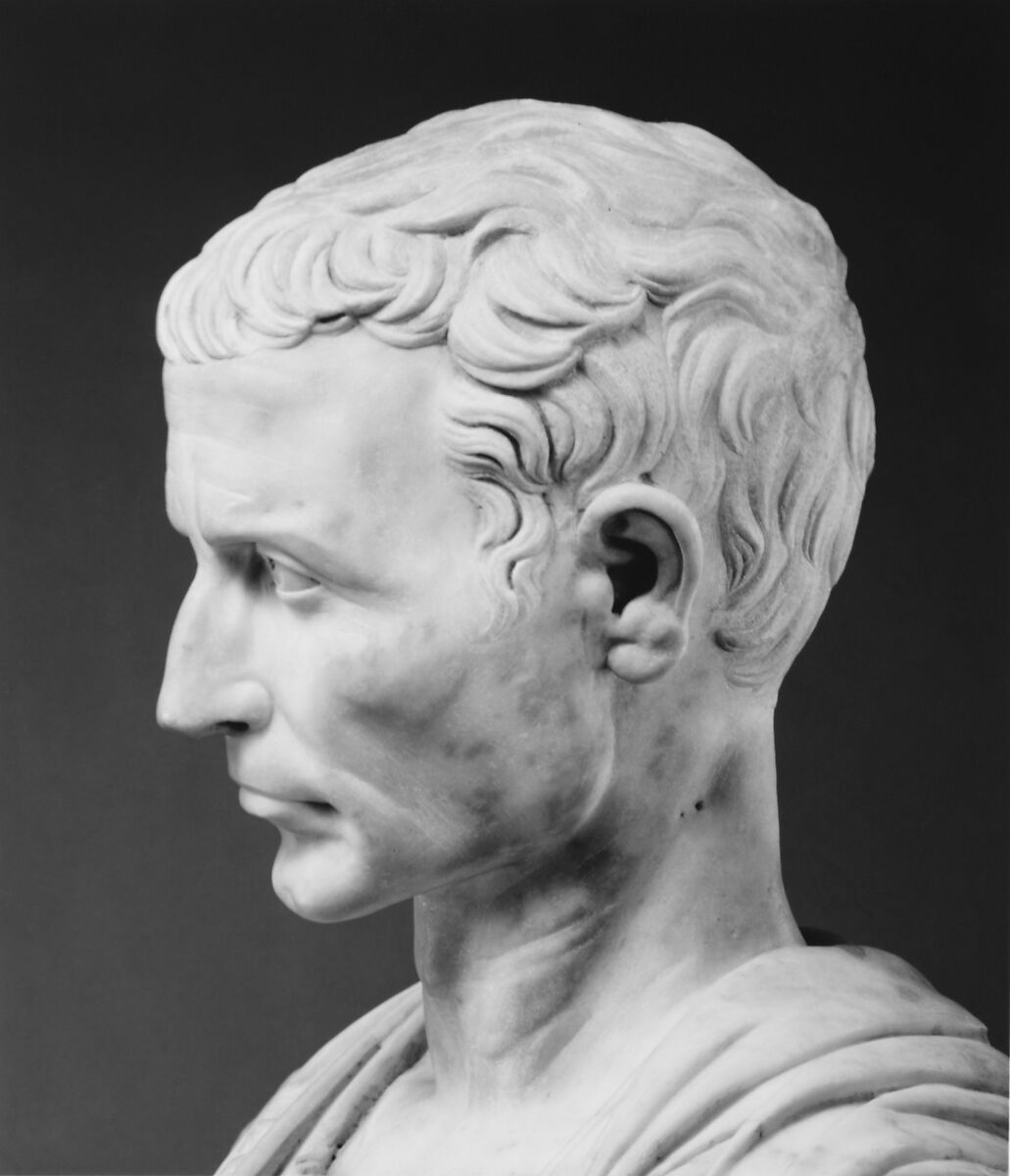 Julius Caesar, Andrea di Pietro di Marco Ferrucci (Italian, Fiesole 1465–1526 Florence), Marble, Italian, Florence