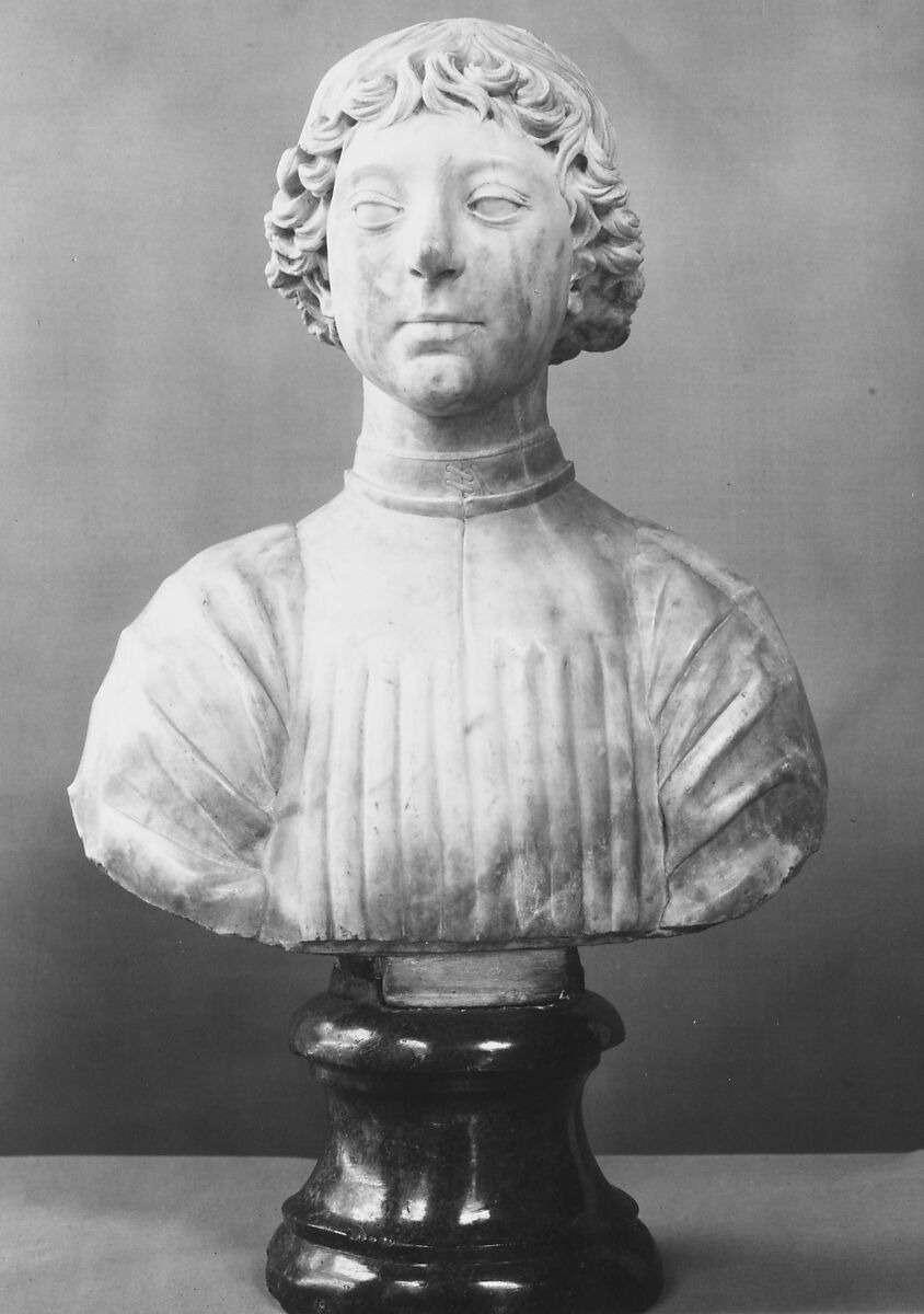 Portrait of a Youth, Marble, Italian, probably Rome 