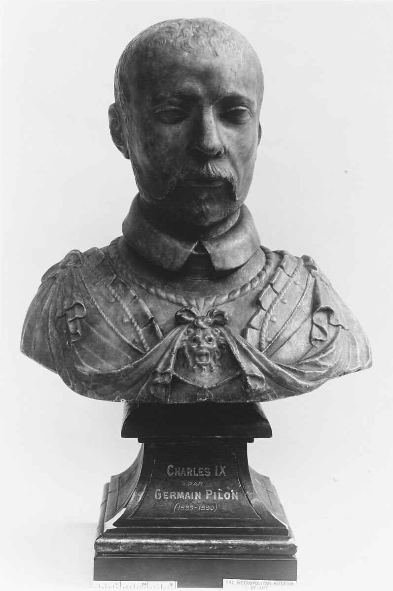 Henri III (1551–1589), After a model attributed to workshop of Germain Pilon (French, Paris ca. 1525–1590 Paris), Marble, French