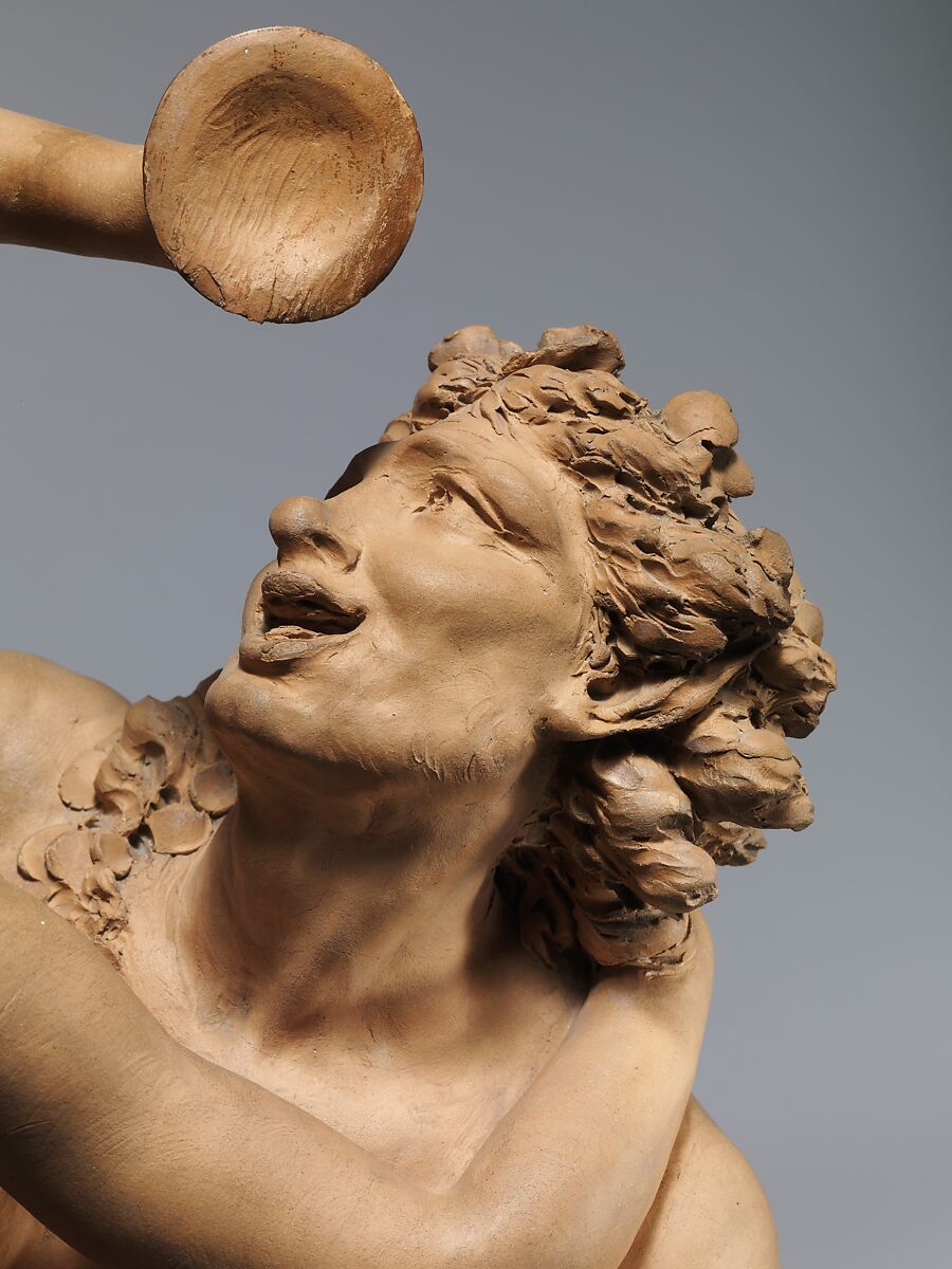 The Intoxication of Wine, Clodion (Claude Michel) (French, Nancy 1738–1814 Paris), Terracotta, French, Paris