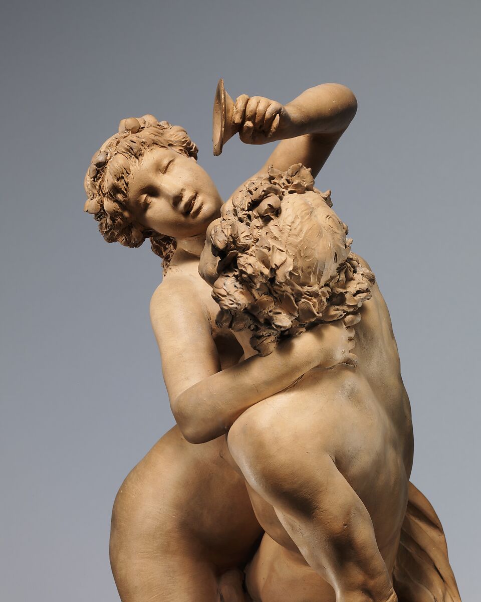 The Intoxication of Wine, Clodion (Claude Michel) (French, Nancy 1738–1814 Paris), Terracotta, French, Paris