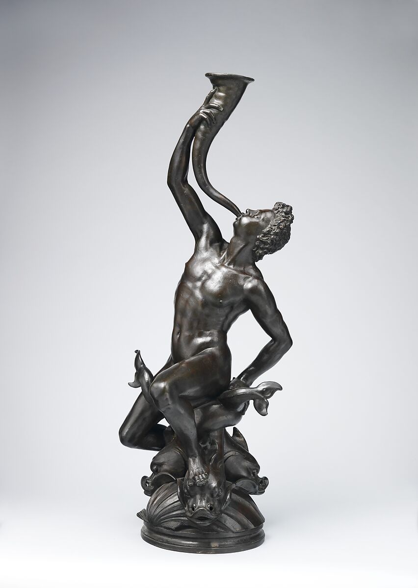 Triton, Giambologna (Netherlandish, Douai 1529–1608 Florence), Bronze, Italian, Florence