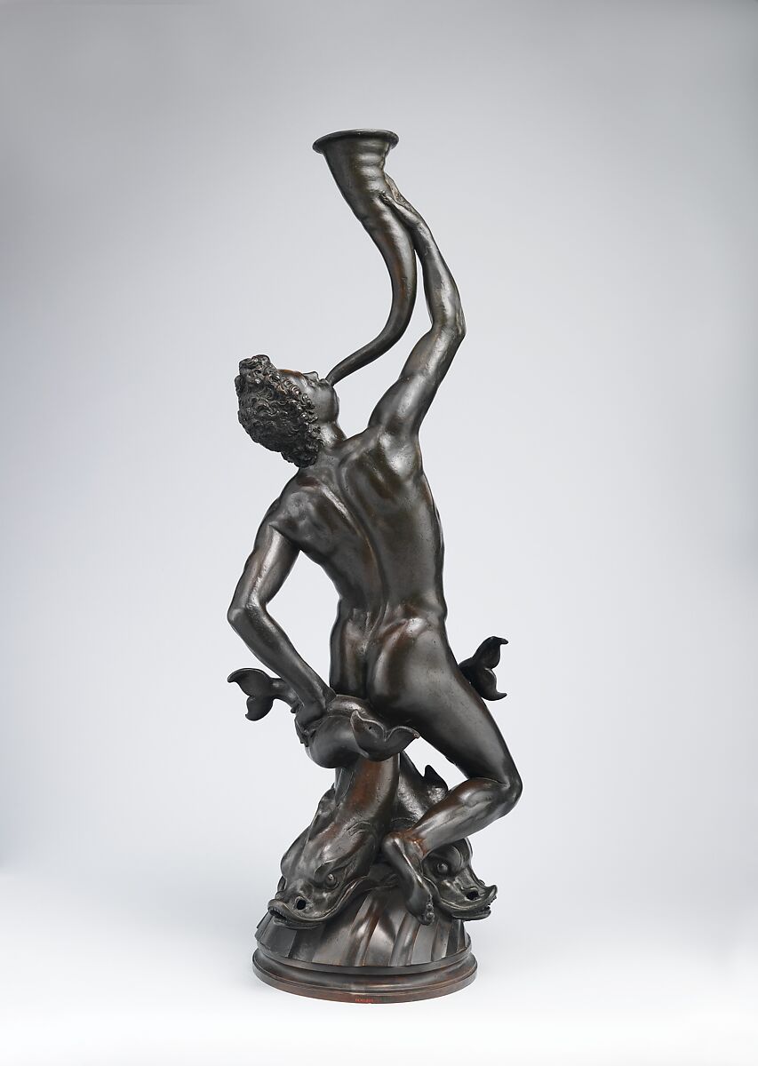 Triton, Giambologna (Netherlandish, Douai 1529–1608 Florence), Bronze, Italian, Florence