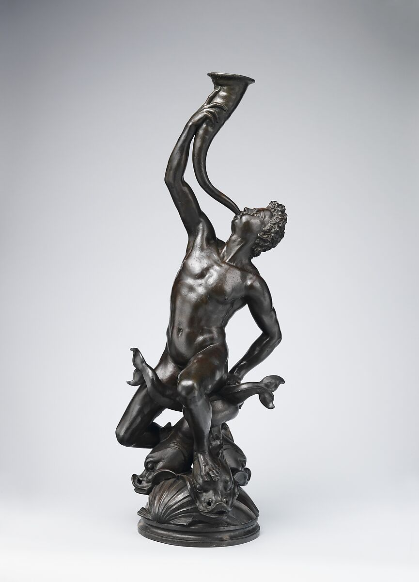 Triton, Giambologna (Netherlandish, Douai 1529–1608 Florence), Bronze, Italian, Florence 