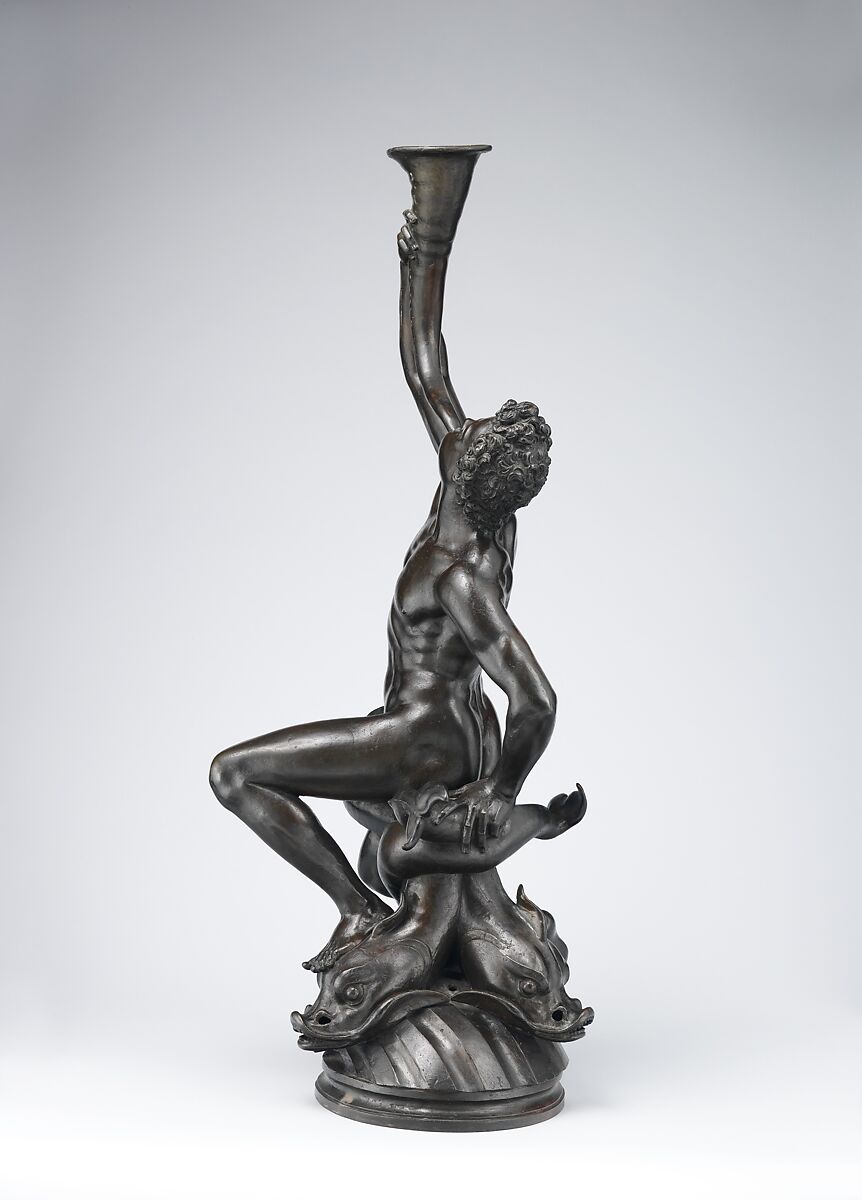Triton, Giambologna (Netherlandish, Douai 1529–1608 Florence), Bronze, Italian, Florence