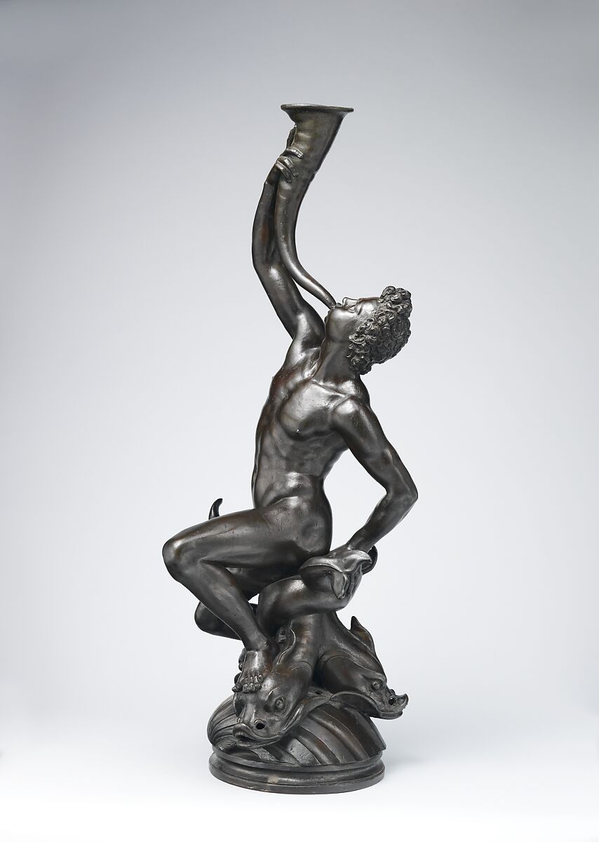 Triton, Giambologna (Netherlandish, Douai 1529–1608 Florence), Bronze, Italian, Florence