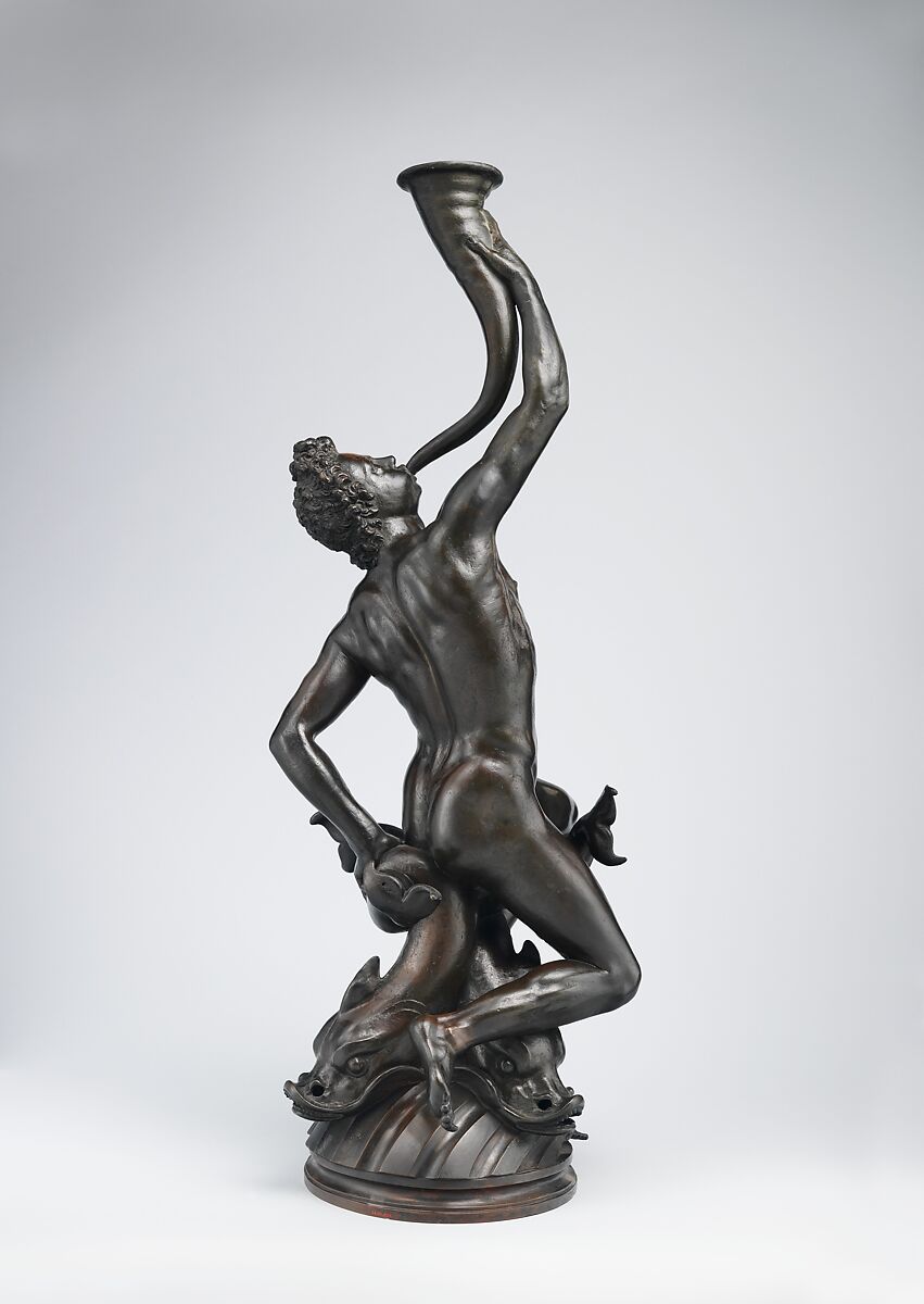 Triton, Giambologna (Netherlandish, Douai 1529–1608 Florence), Bronze, Italian, Florence