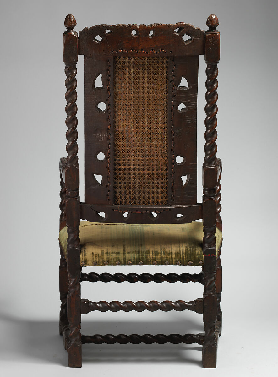 Armchair, Walnut, British