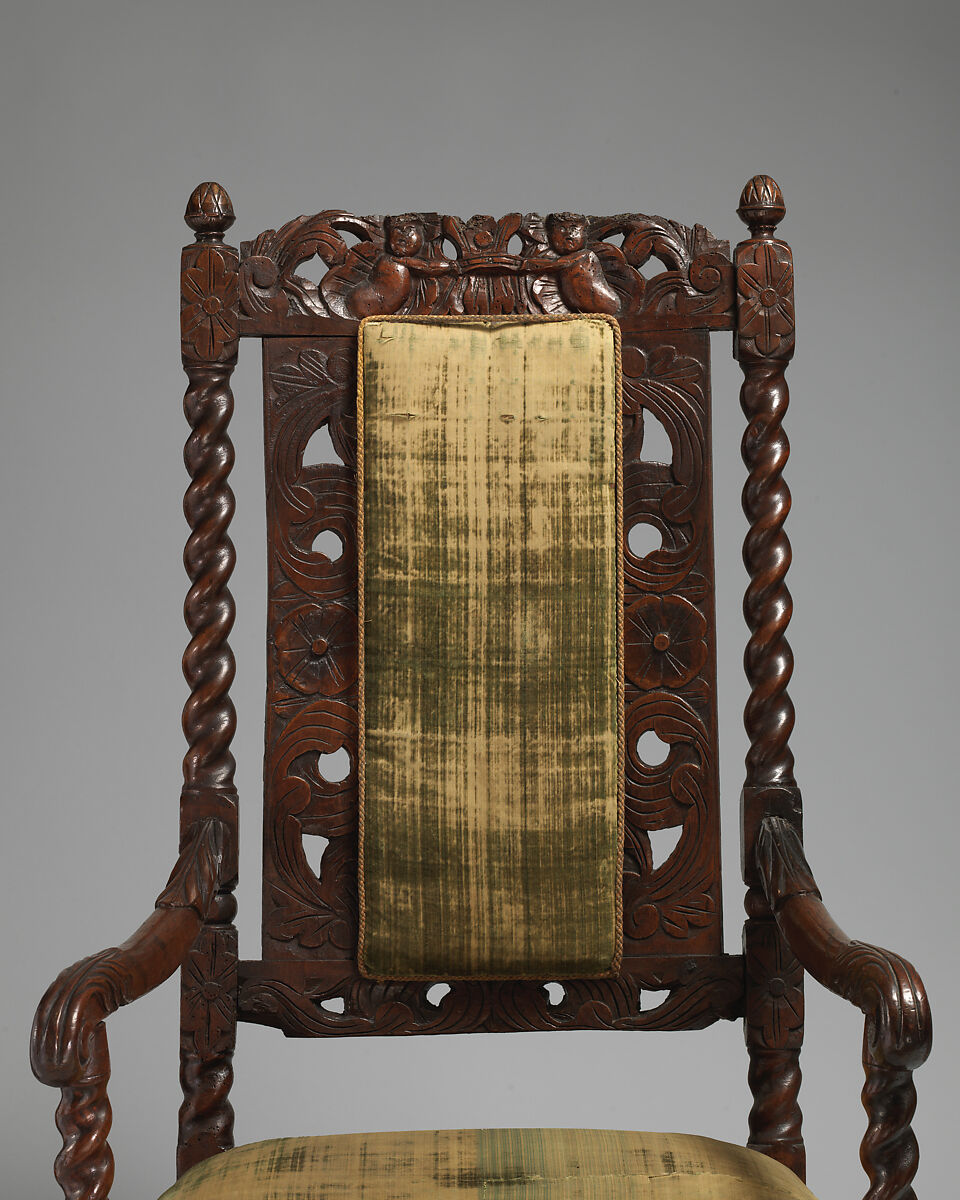Armchair, Walnut, British