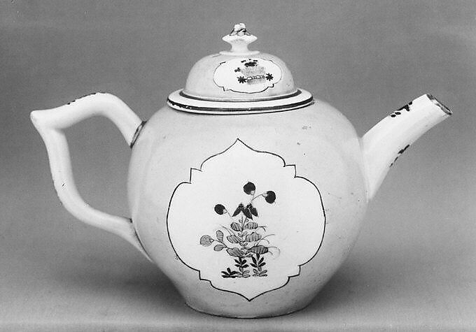 Teapot, Meissen Manufactory (German, 1710–present), Hard-paste porcelain, German, Meissen 