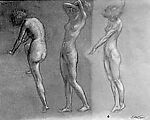 Study: Three Female Figures