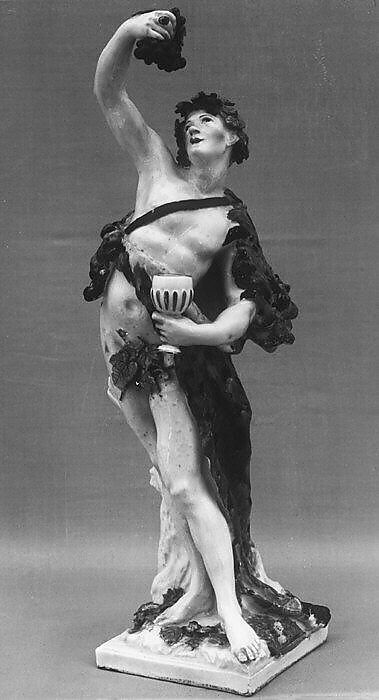 Bacchus, Meissen Manufactory (German, 1710–present), Hard-paste porcelain, German, Meissen 