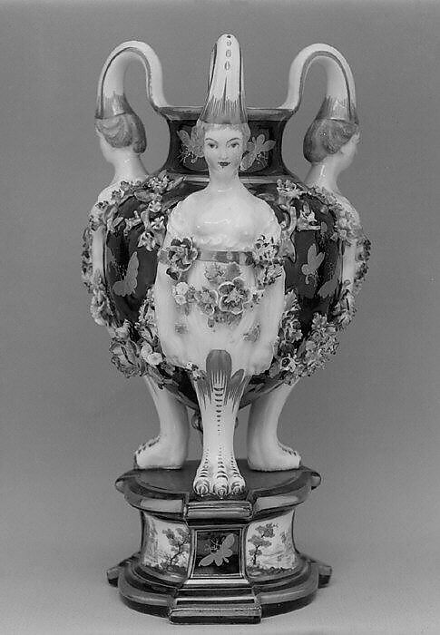 Incense burner, Possibly made at Chelsea Porcelain Manufactory (British, 1744–1784), Soft-paste porcelain, British, Chelsea-Derby