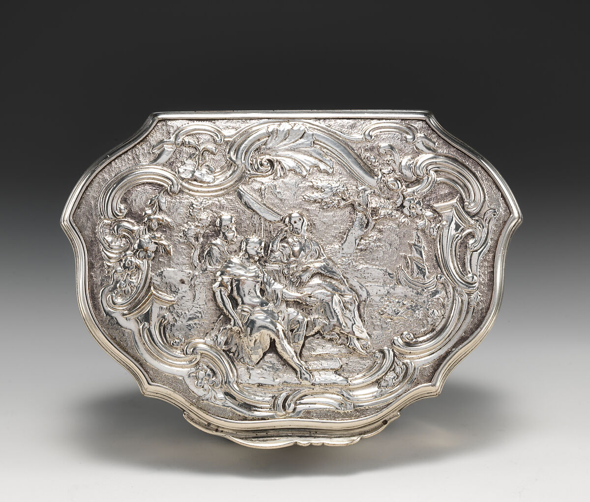 Box, G. D., London, Silver, gilt lined, British, London