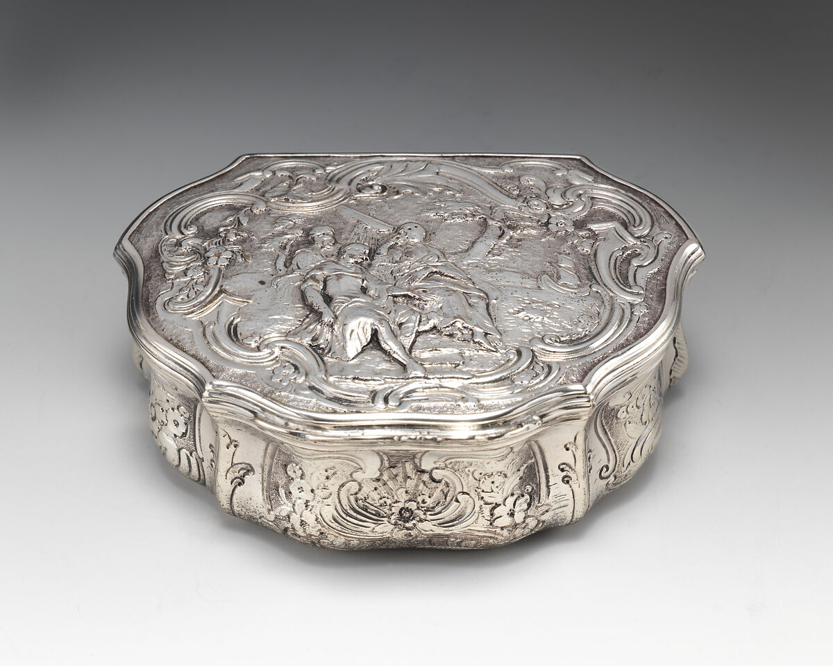 Box, G. D., London, Silver, gilt lined, British, London 