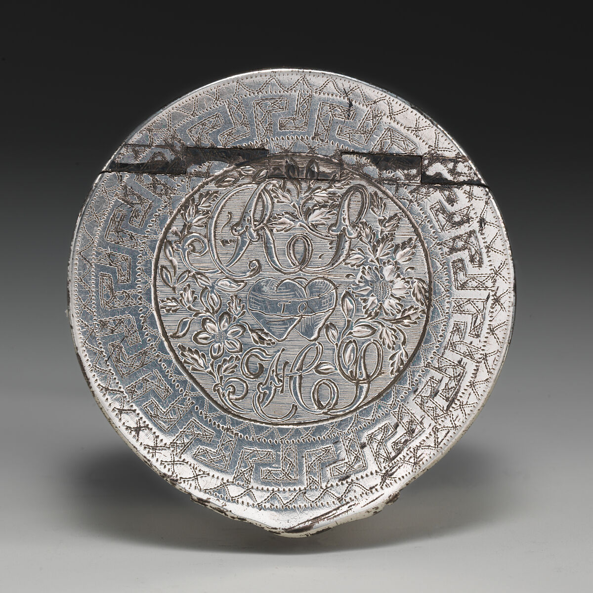 Snuffbox, Probably by Richard Sawyer, Silver, Irish, Dublin