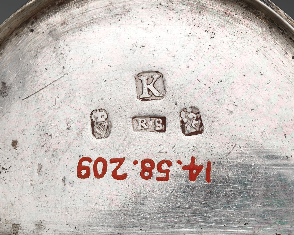 Snuffbox, Probably by Richard Sawyer, Silver, Irish, Dublin