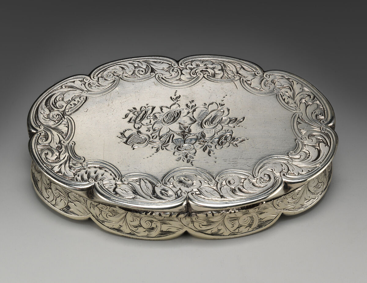 Box, Nathaniel Mills, Silver, British, Birmingham 